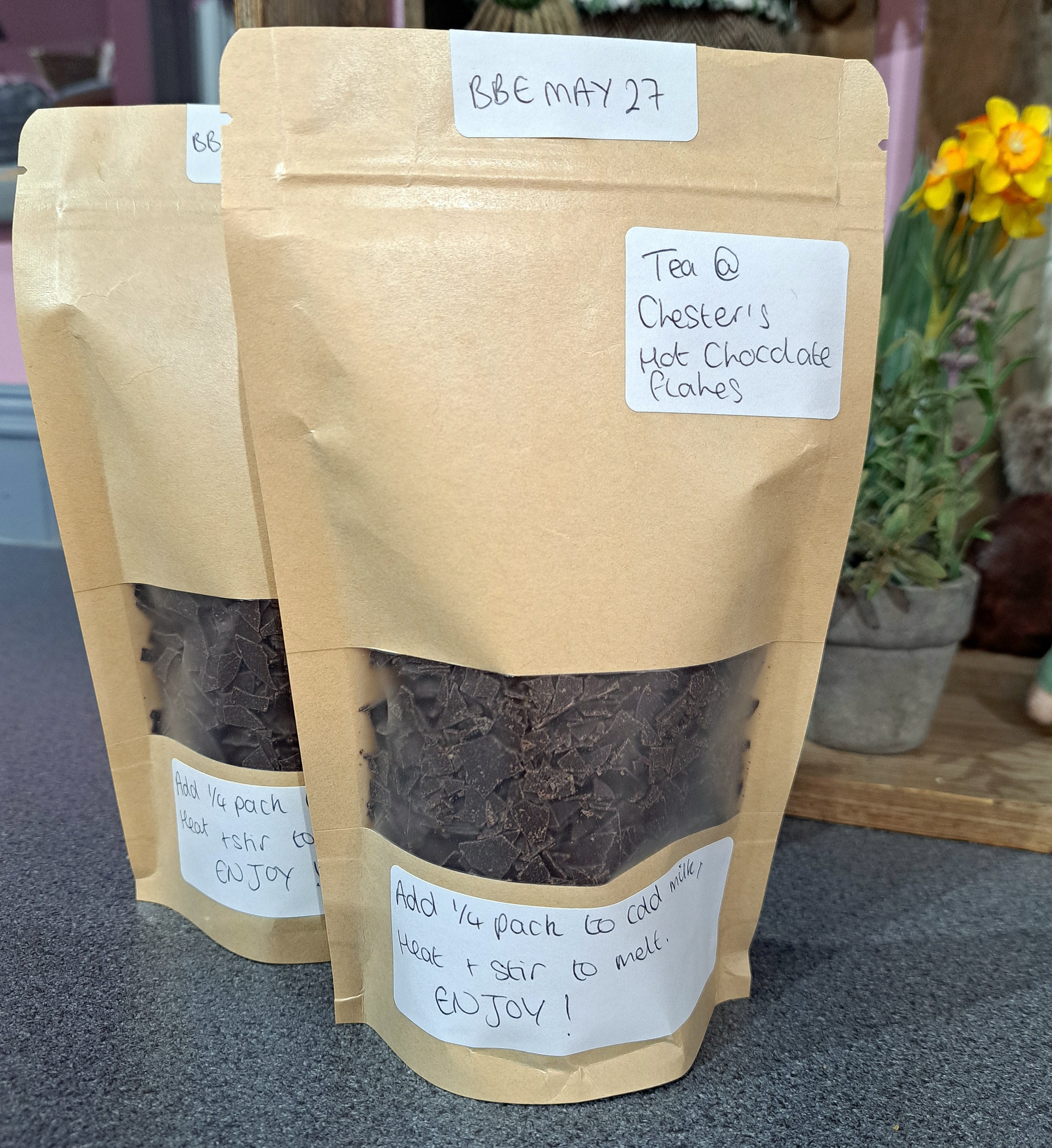 Luxury Dark Hot Chocolate Flakes